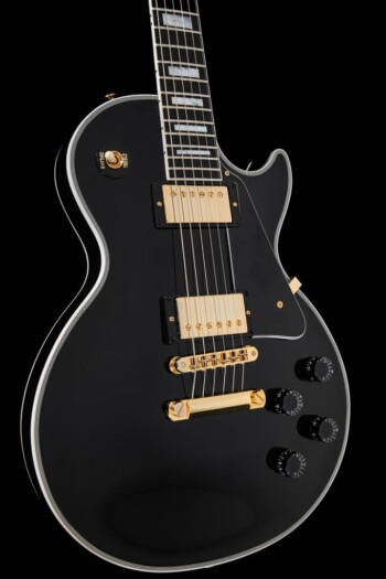 2021 Gibson Les Paul Custom Ebony Bigfoot Guitars